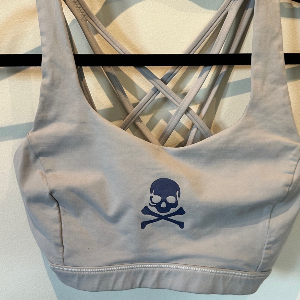 lululemon athletica Black Sports Bra with Camouflage Skull - Picture 3 of 6